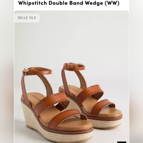 Torrid Brown Strappy Wedge Sandals - Picture 8 of 8